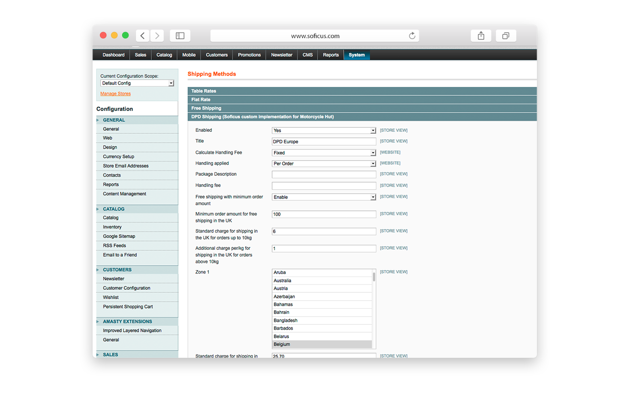 E-Commerce and Shopping Carts Development and Integration with in-house systems